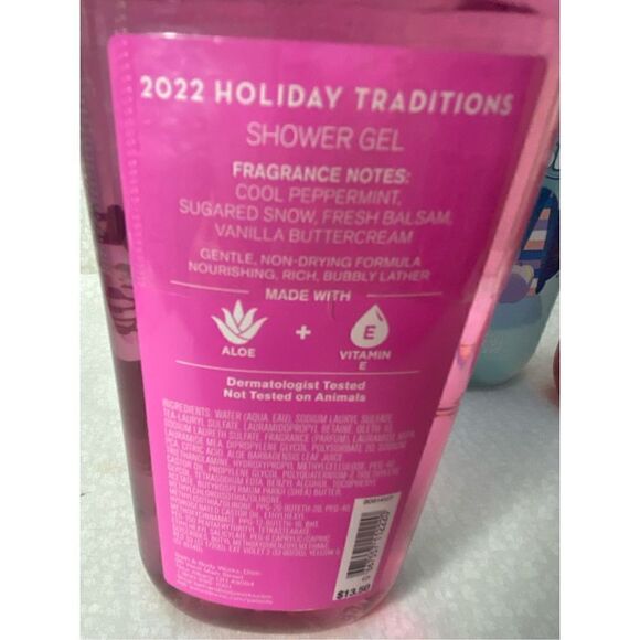 Bath and Body Works Assorted Christmas Shower Gels Price is for all 5. - Picture 4 of 7